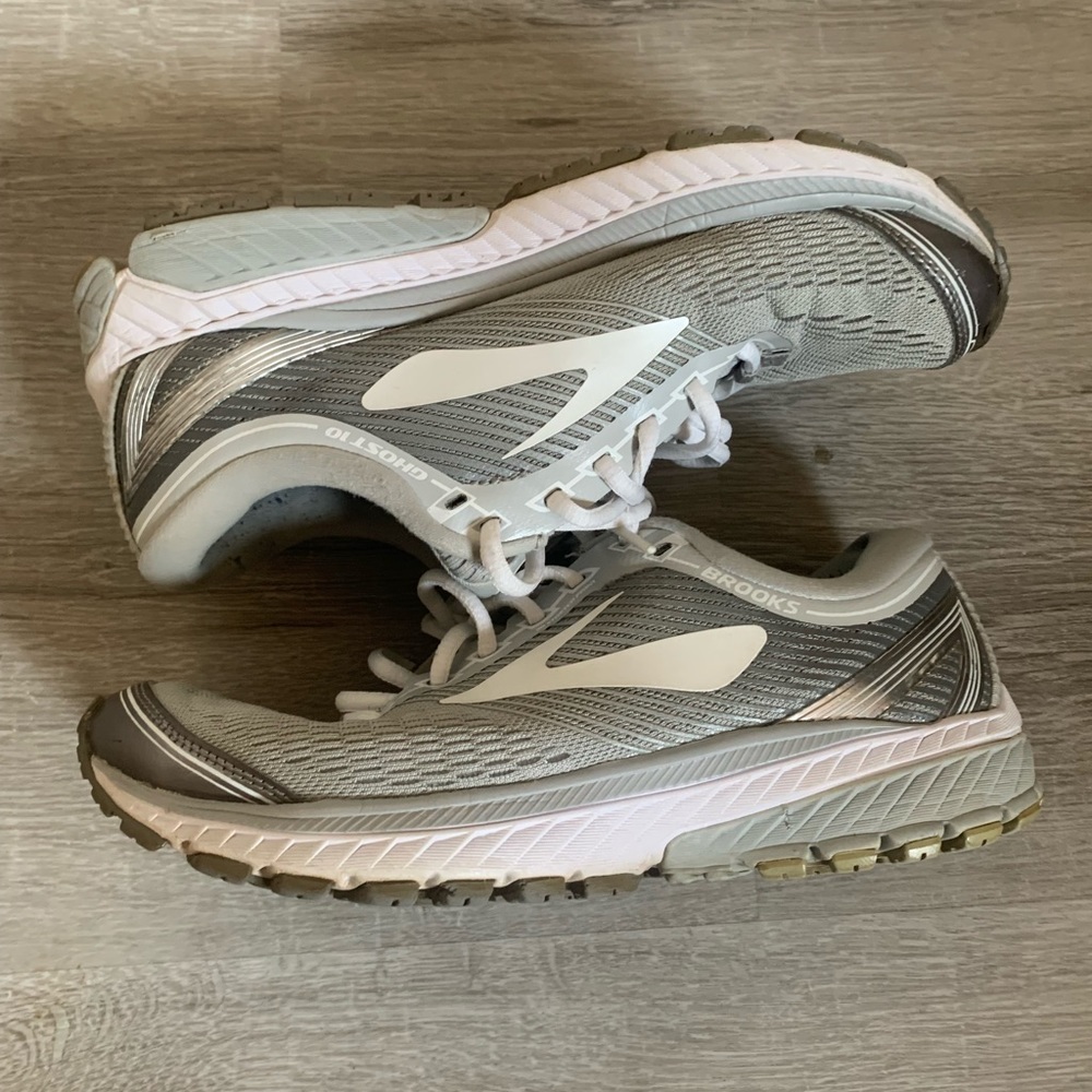 Brooks Ghost 10 Womens Grey 1202461b144 Size 9 No Insoles Review Pictures